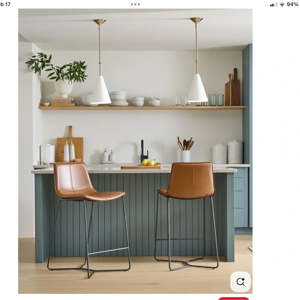 West Elm large Coco pendant ❤️❤️❤️❤️